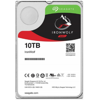 10TB SEAGATE IRONWOLF 7200Rpm 256MB NAS ST10000VN000...