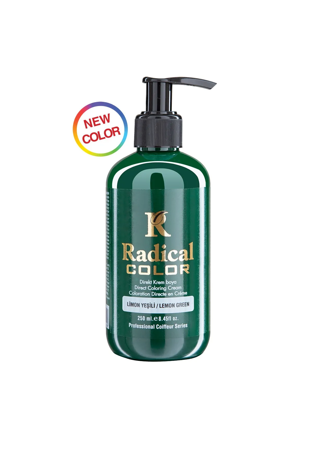 Radical Color Su Bazlı Saç Boyası 250 Ml Limon Yeşili 0001subazlıboya