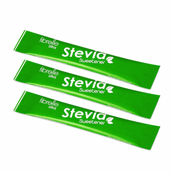 Fibrelle Ultra Stevia Tatlandırıcı 1000 Adet Stick Kutu (0,5 gr)...