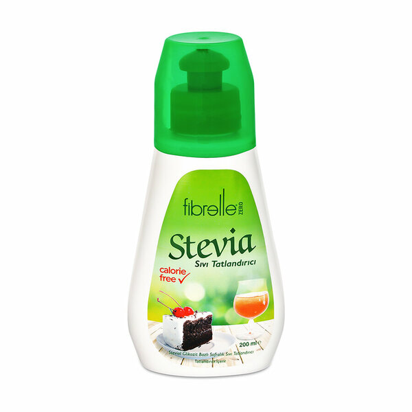 Fibrelle Stevia Sıvı Tatlandırıcı 200 ml ( Stevia Bazlı )