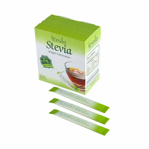 Fibrelle Prebiyotik Lifli Stevia Tatlandırıcı 0,5 gr (60 Adet) Kutu...