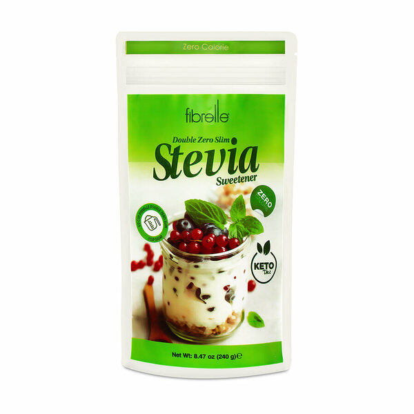 Fibrelle Duble Zero Slim Stevia Sweetener 240gr